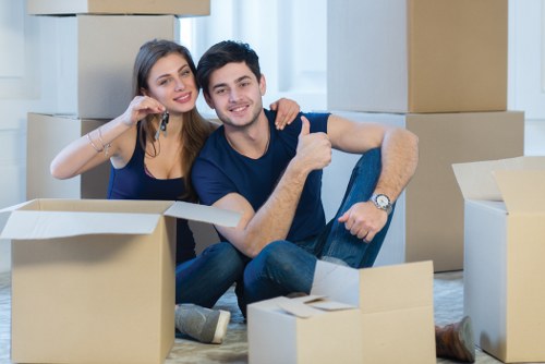 Furniture pick-up service for homes in Whitton with bulky items ready for collection