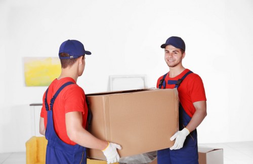 Office removal team planning a business move in Whitton