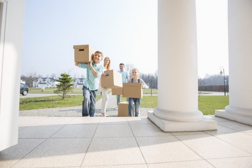 Commercial furniture pick-up in Whitton for offices and business premises
