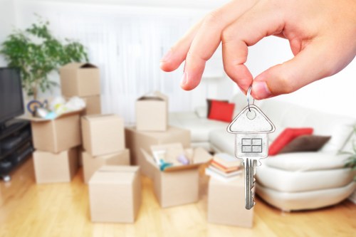 Packing and loading service for removals in Whitton