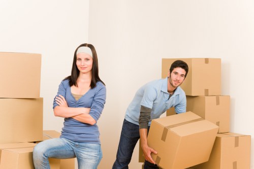 Local moving team planning access and parking for a Whitton removal