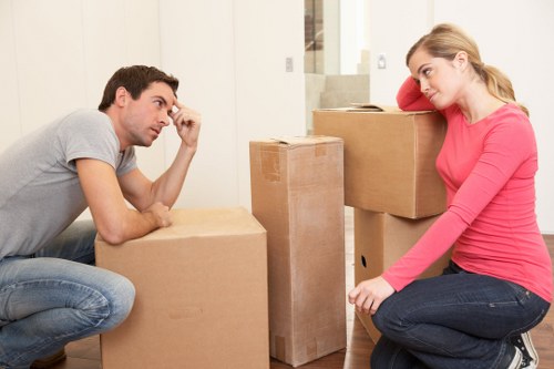 Business relocation materials and office boxes for a Whitton move