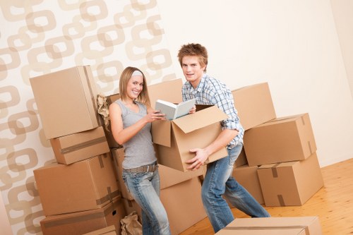 Organised office relocation setup for a Whitton commercial move