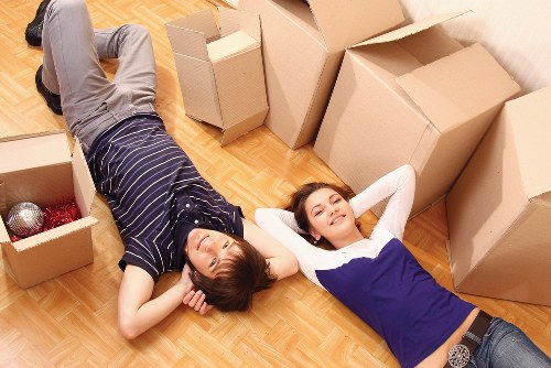 Packing and transporting office equipment during a Whitton move
