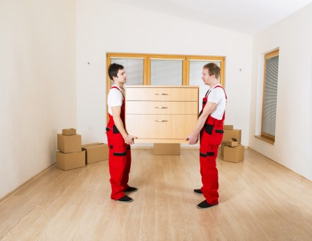 Van removal service supporting a local move in Whitton